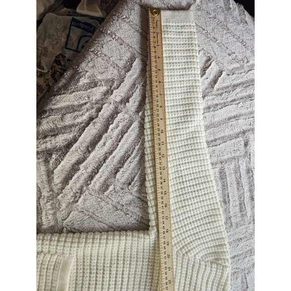 Pretty Garden Cream Button Up Cardigan US M - Picture 11 of 13